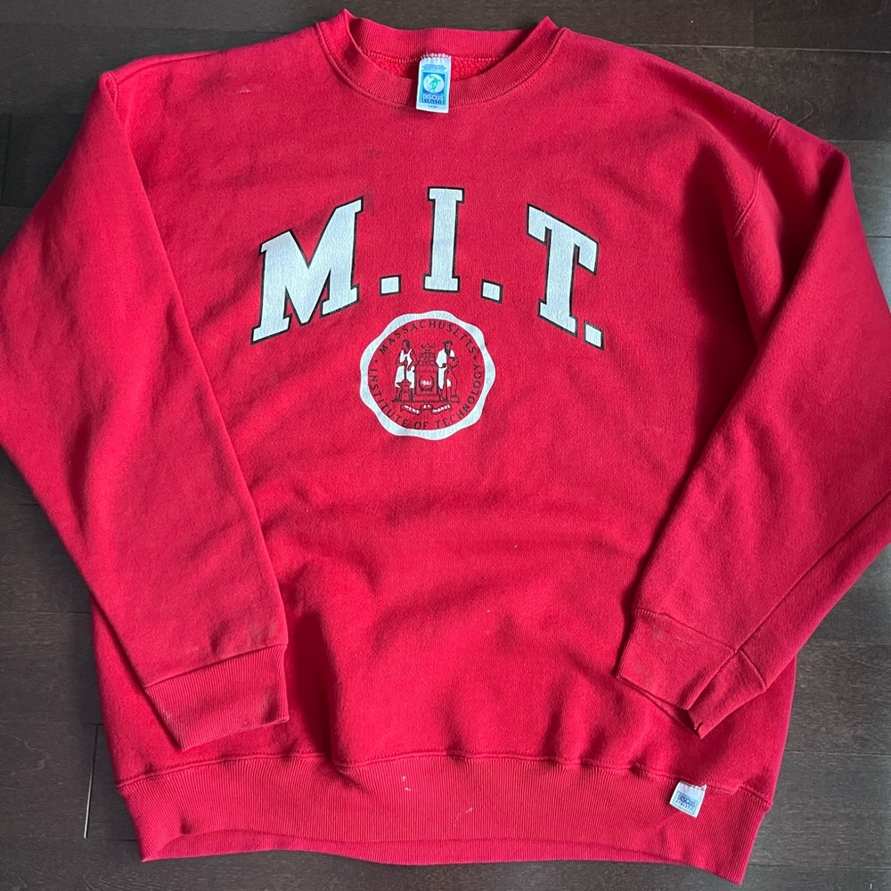 Vintage M.I.T Massachusetts Institute of Technology 90’s Collegiate Crewneck